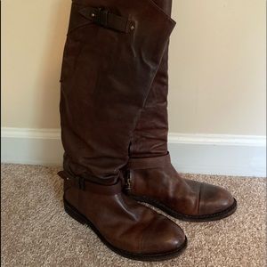 Rag + Bone Brown Leather Riding Boots 40/9